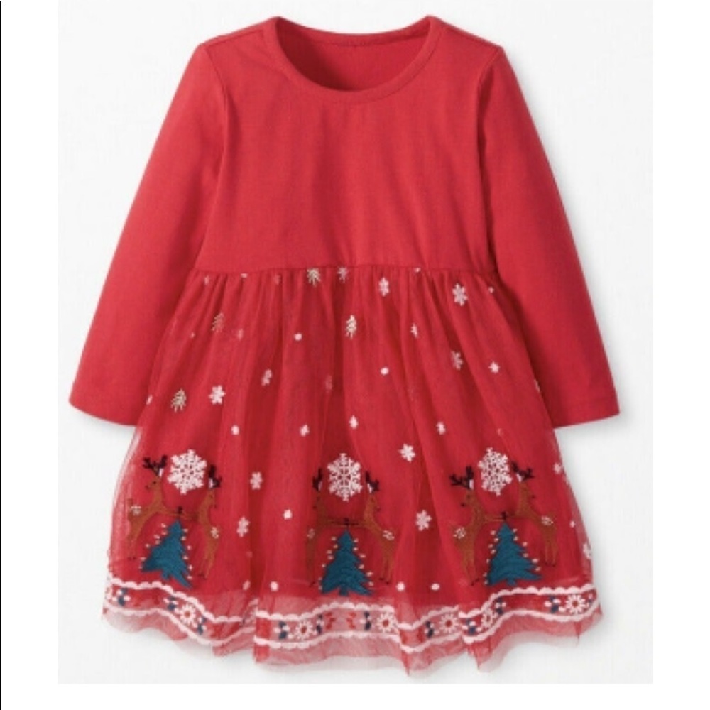 Hanna Andersson red holiday 2020 dress